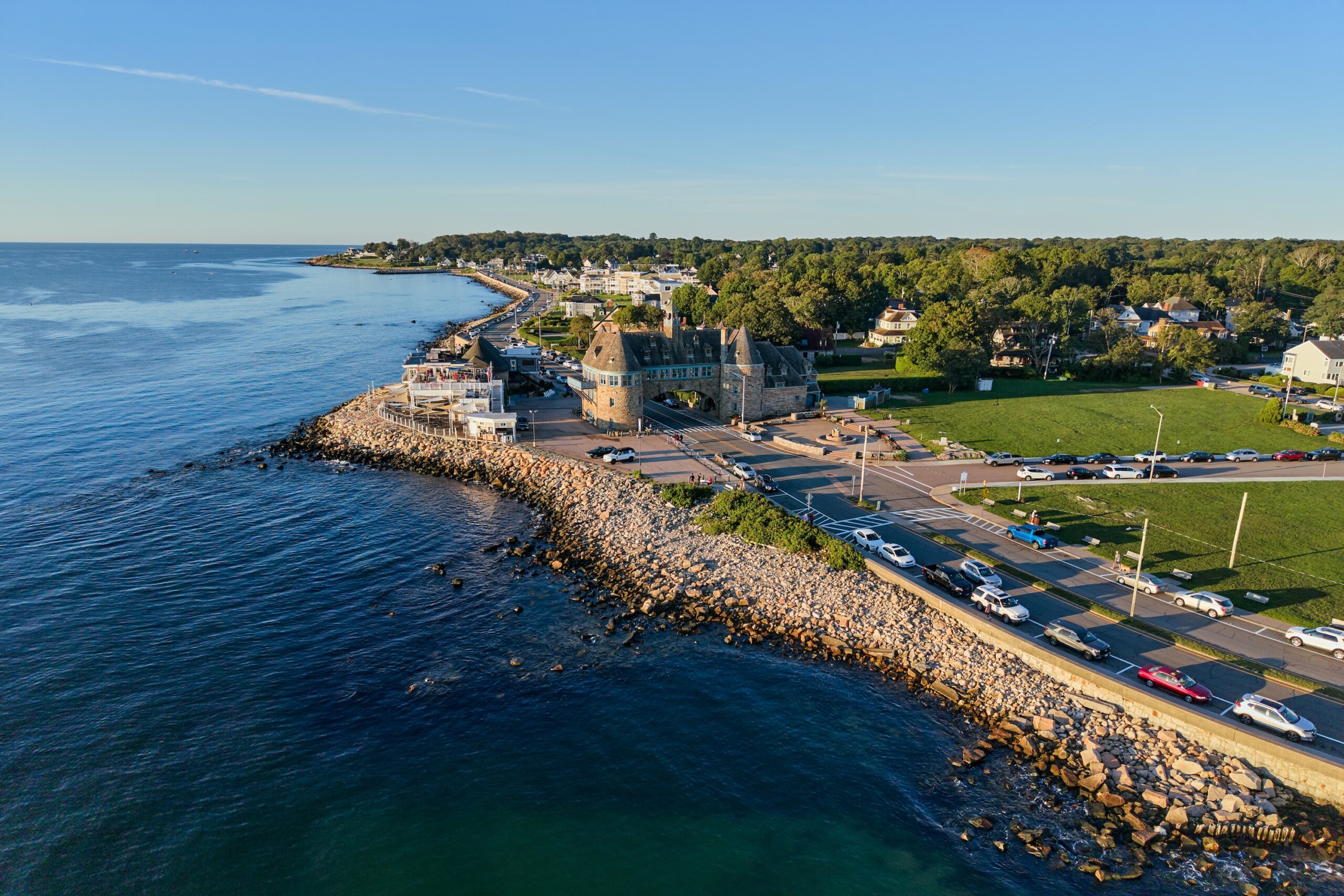 Narragansett coastal view from The Agency’s Rhode Island office announcement